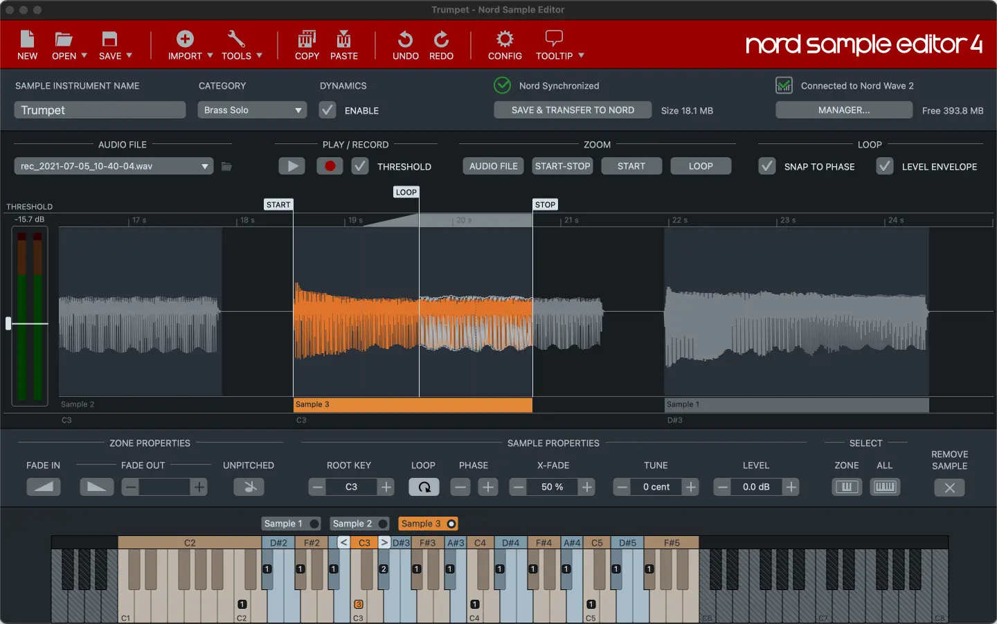 Nord Sample Editor