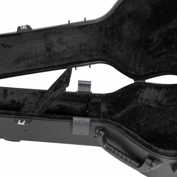 XHL Deluxe Moulded Acoustic Guitar Case with Wheels IP67 Water/Dustproof - Image 5