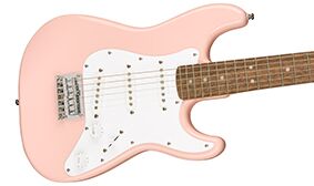Lightweight body of the Squier Mini Stratocaster Electric Guitar