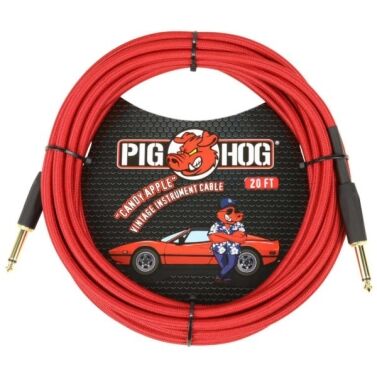 Pig Hog Vintage Series 20ft Woven Instrument Cable