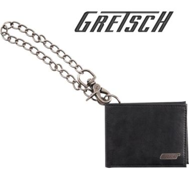 Gretsch Limited Edition Leather Wallet with Chain