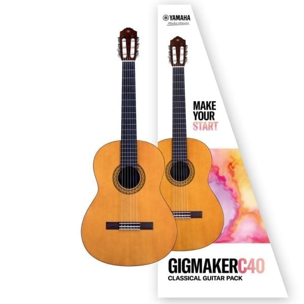 Yamaha GIGMAKER C40 Classical Guitar Pack