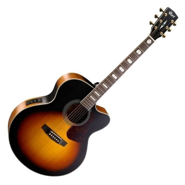 Cort CJ3V Jumbo Acoustic Electric Guitar