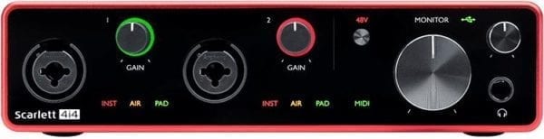 Focusrite Scarlett 4i4 (Gen 3) USB Audio Interface - Image 2