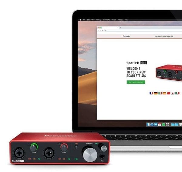 Focusrite Scarlett 4i4 (Gen 3) USB Audio Interface - Image 4