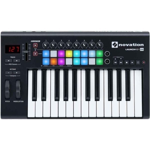 Novation Launchkey 25 MK3 USB MIDI Controller Keyboard