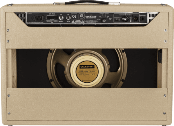 Fender Tone Master Deluxe Reverb Amplifier Blonde - Image 6