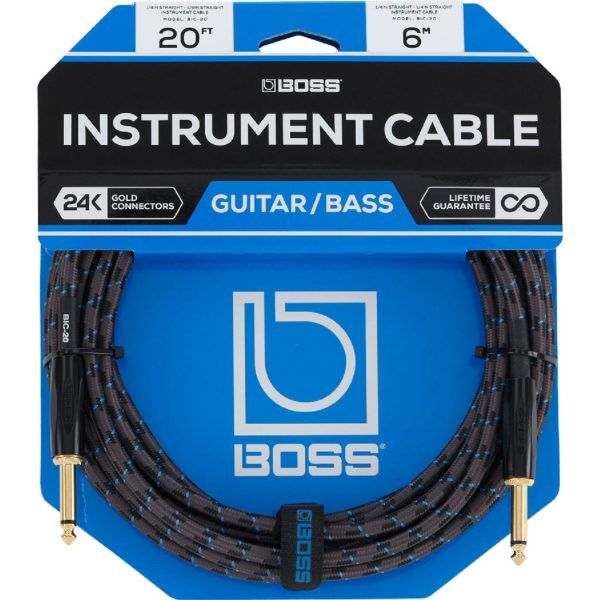 BOSS 20ft Instrument Cable BIC-20