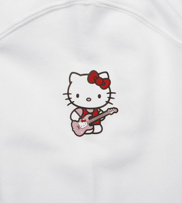 Fender x Hello Kitty White Sleeve Logo Hoodie