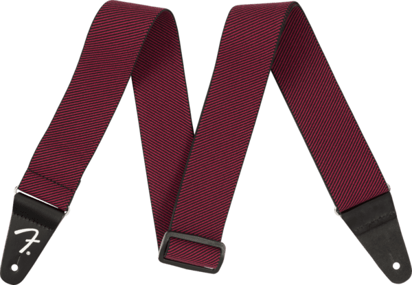 Fender WeighLess Tweed Straps Red