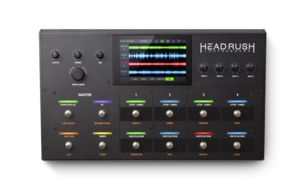 HeadRush Looperboard Floorboard Looper with 7'' Touchscreen - Image 2