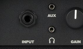Fender LT40S Amplifier has Stereo Aux In and Headphone jacks