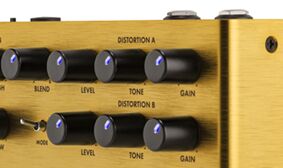 Series, Parallel & Mute Modes of the Fender Duel Pugilist Distortion Pedal