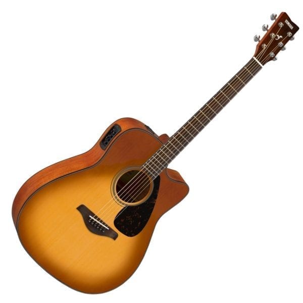 Yamaha FGX800C Acoustic Electric Guitar - Image 2