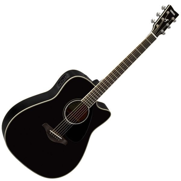 Yamaha FGX830C Acoustic Electric Guitar - Image 2
