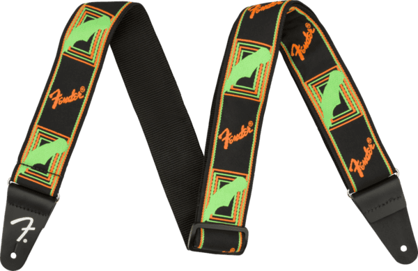 Fender Neon Monogrammed Strap - Image 6