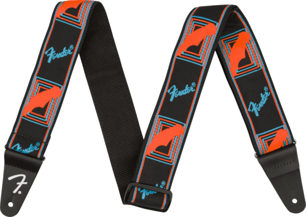 Fender Neon Monogrammed Strap - Image 3