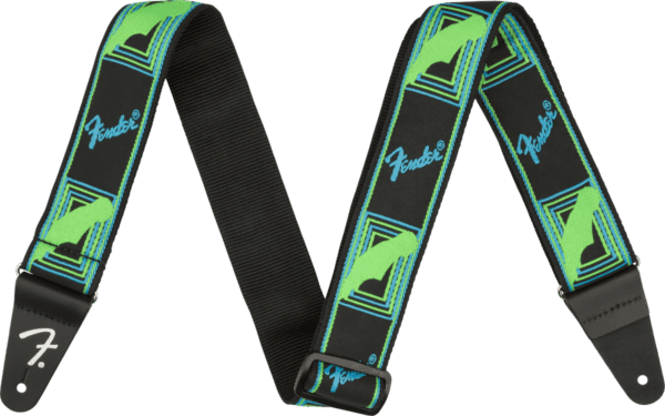 Fender Neon Monogrammed Strap - Image 5