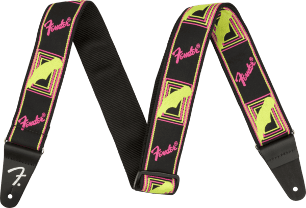 Fender Neon Monogrammed Strap - Image 7