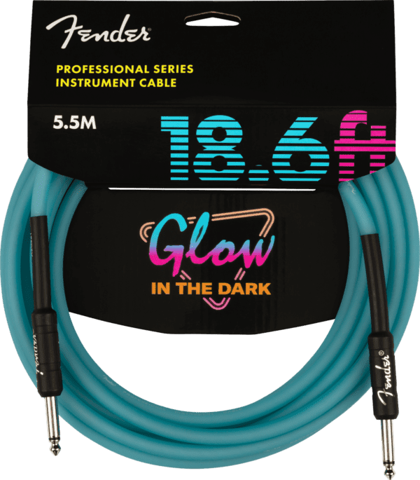 Fender Pro Glow in the Dark Cable 18.6ft - Image 3