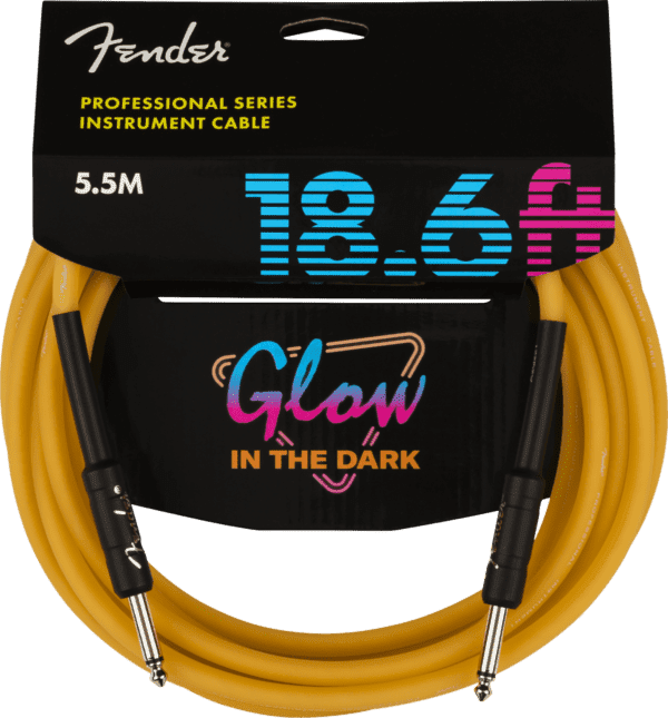 Fender Pro Glow in the Dark Cable 18.6ft