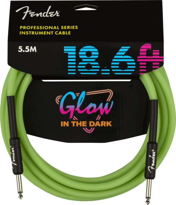 Fender Pro Glow in the Dark Cable 18.6ft - Image 2