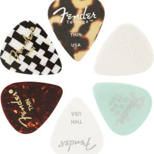 Fender 351 Material Medley Picks 6-Pack