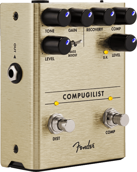 Fender Compugilist® Compressor/Distortion Pedal - Image 3