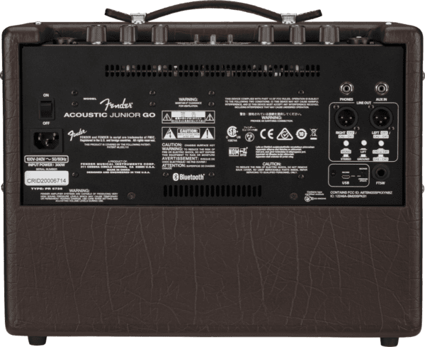 Fender Acoustic Junior GO Battery Powered Amplifier - Image 5