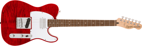 Squier Affinity Telecaster FMT SH Crimson Red Transparent