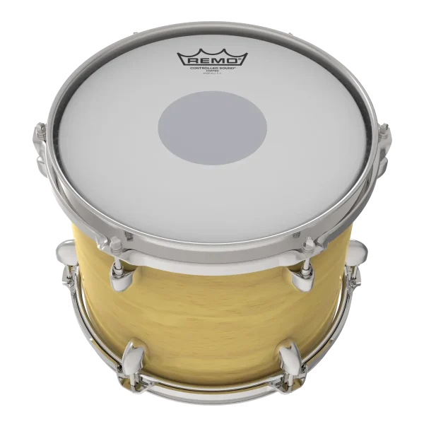 Remo Controlled Sound Coated Black Dot Drumhead