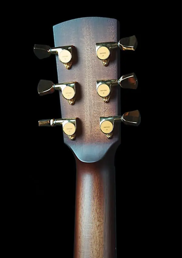 One piece neck of the Fenech Custom Shop Limited Acoustic Guitar