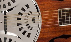 FISHMAN NASHVILLE SERIES PICKUP on the Fender Paramount PR-180E Resonator Guitar