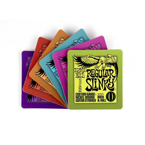 Ernie Ball Slinky Drink Coasters