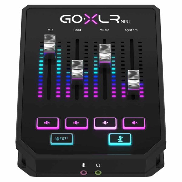 tc helicon goxlr mini front