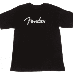 Fender Spaghetti Logo T-Shirt Black