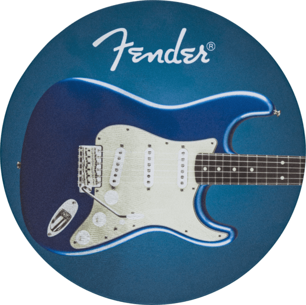 Fender Guitar Coasters Set Multi-Colour Leather