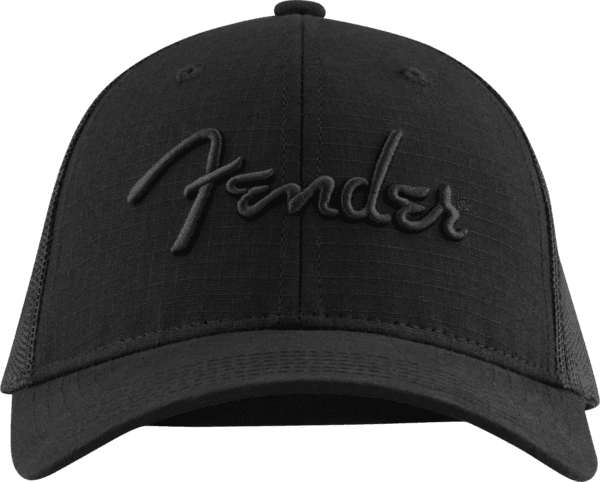 Fender Snap Back Pick Holder Hat Black