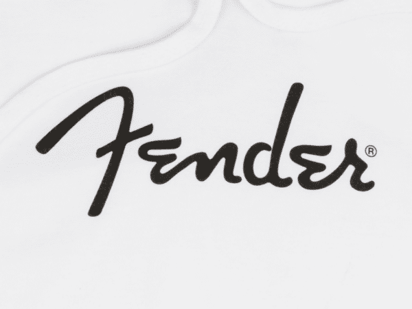 Fender Spaghetti Logo Hoodie Olympic White