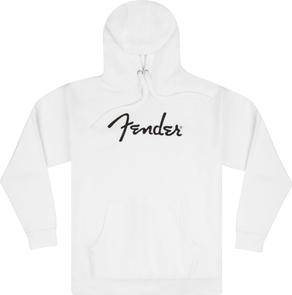 Fender Spaghetti Logo Hoodie Olympic White