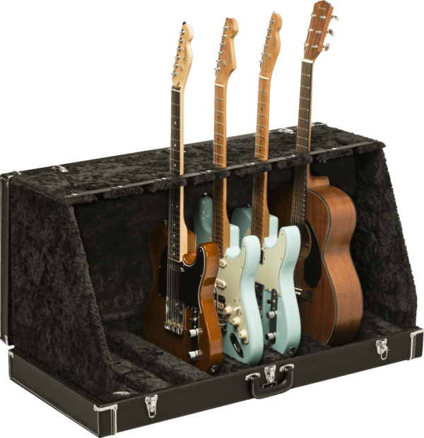 Black Fender Classic Series Case Stand for 7 Guitars