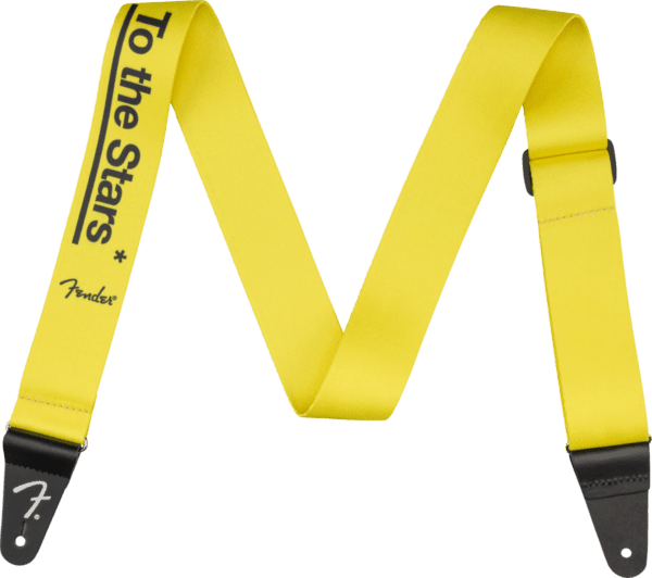 Fender Tom DeLonge Strap To The Stars Graffiti Yellow