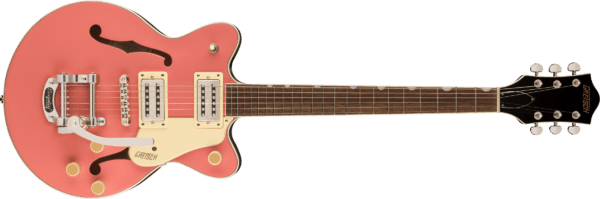 Gretsch G2655T Streamliner Center Block Jr Doublecut Hollow-Body Electric Guitar  Coral