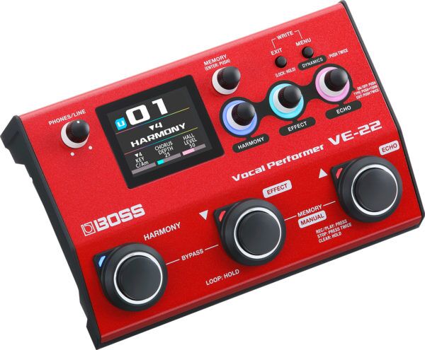 BOSS VE-22 Vocal Performer Pedal