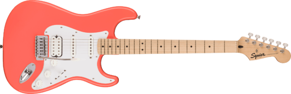 Squier Sonic Stratocaster HSS Tahitian Coral