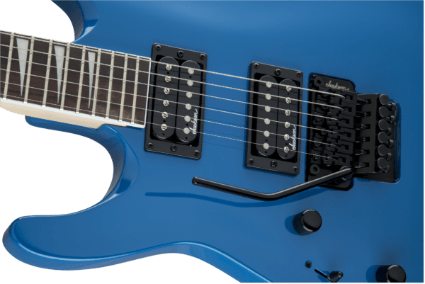 Jackson JS32 Left Handed Dinky Arch Top Bright Blue