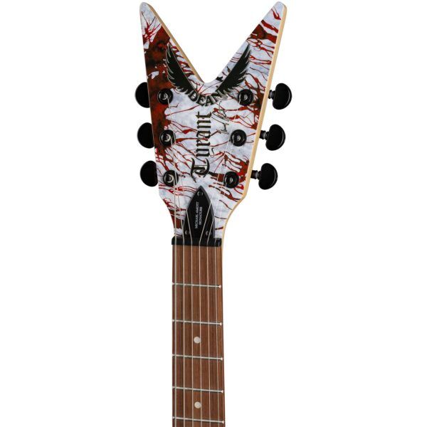 Dean Michael Amott Tyrant X-Splatter headstock