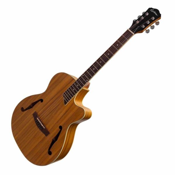 Martinez Jazz Hybrid MJH-3CP-KOA Koa timber