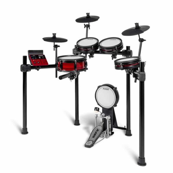 alesis nitro pro electronic drum kit side profile