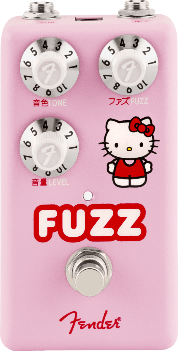 Fender x Hello Kitty Pink Fuzz Pedal